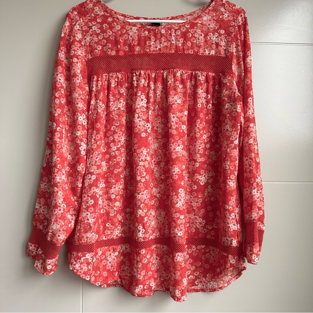 GAP Floral Cotton Summer Blouse